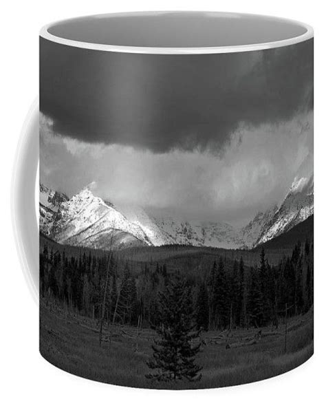 In The Shadow Of The Mountain Coffee Mug For Sale By Whispering Peaks