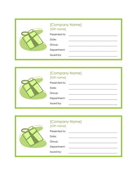 Printable Christmas Coupon Template