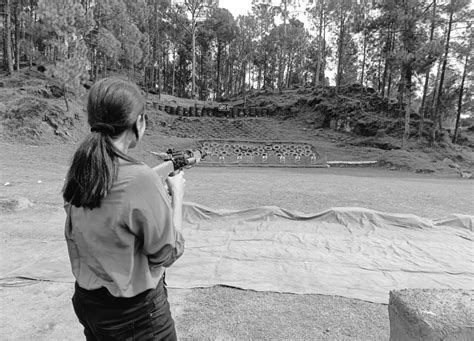 Shivangi Thakur On Twitter Training To Improve The Firing Skills