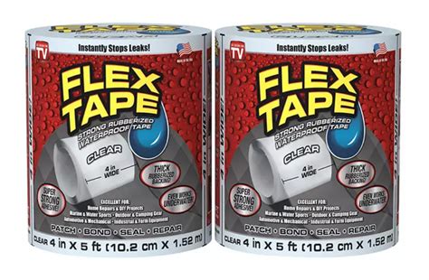 Flex Tape Clear, 2-Pack , 2 ct — Goisco.com