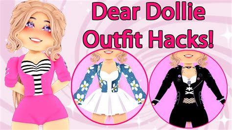 Super Cute Dear Dollie Set Outfit Hacks Royale High Roblox Youtube