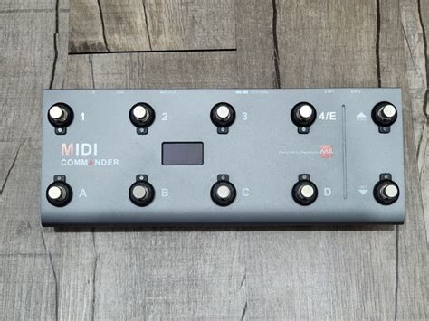 MeloAudio MIDI Commander Guitar Floor Multi Effects Portable USB MIDI