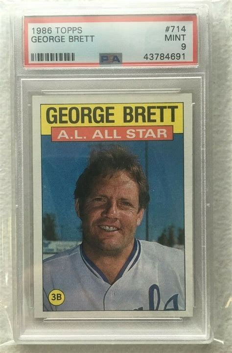 Auction Prices Realized Baseball Cards Topps George Brett