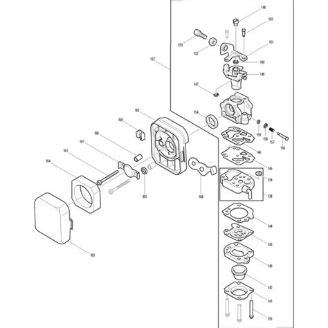 Carburetor Assembly For Makita Rbc Brushcutters L S Engineers