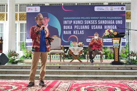 Yakin Ciptakan Juta Lapangan Kerja Tahun Sandiaga Bagikan Trik