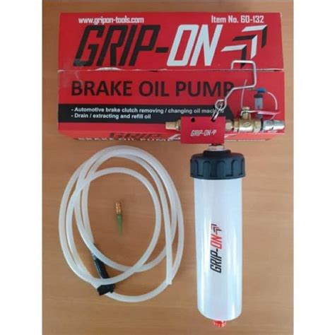 Jual GRIP ON 60 132 Brake Oil Pump Fluid Bleeder Alat Kuras Minyak Rem