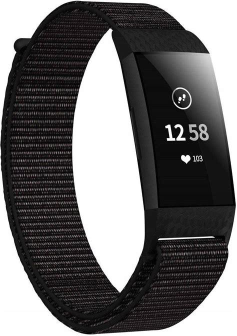 Bransoletka Fitbit Charge 3 Nylon Czarna 9296869564 Opinie I Ceny