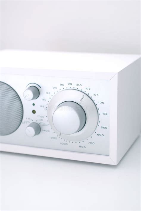 Modern Radio Set With Retro Design Stock Photo Image Of Metal Modern