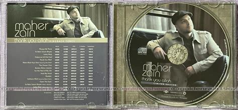 MAHER ZAIN - Thank You ALLAH 2011 AWAKENING RECORDS LIMITED EDITION Early Press CD + 2 BONUS ...