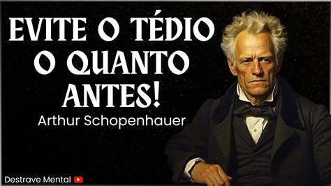 Maneiras De Evitar O T Dio Arthur Schopenhauer Pessimismo