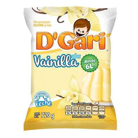 Gelatina Vainilla Leche Dgari G