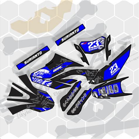 Jual Decal Stiker Wr Gordon D Tracker Crf Klx Bf Full Body Dll