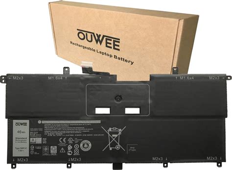 Amazon OUWEE NNF1C Laptop Battery Compatible With Dell XPS 13 9365