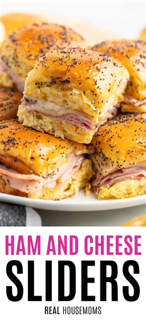 Ham And Cheese Sliders ⋆ Real Housemoms