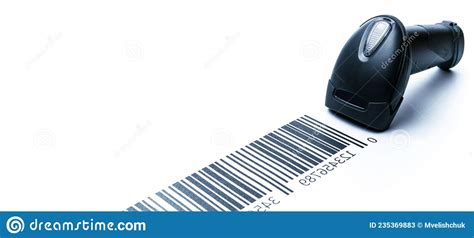 Barcode Concept Retail Label Barcode Scan Reader Laser Scanner For