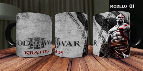 Caneca Mágica God Of War Kratos Mega Oferta Elo7