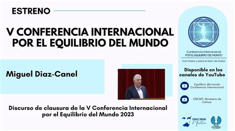 Discurso De Clausura De La V Conferencia Internacional Por El