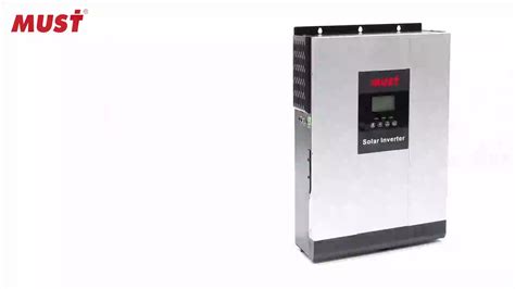 Must Ph1800 Plus Hybrid Grid Tied Storage Solar Inverter 2000w 3000w