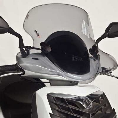 Parabrisas Puig Para Scooter City Touring Moto Sym Hd I Evo