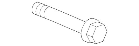 90182 SZA A00 Bolt Rear Damper 10X39 2009 2015 Honda Pilot