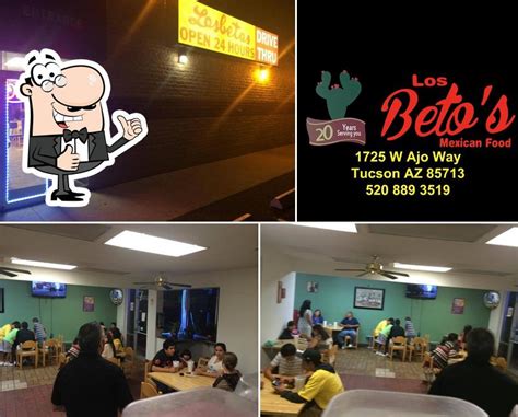 Los Betos Mexican Food 1725 W Ajo Way In Tucson Restaurant Menu And