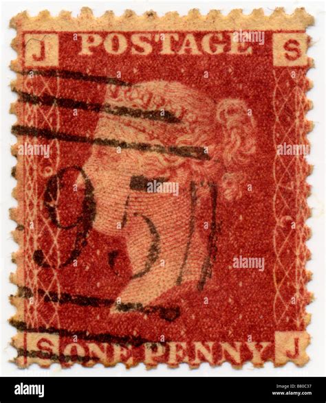 Penny Red Stamp Hi Res Stock Photography And Images Alamy