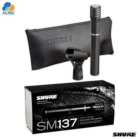 Shure Sm Lc Micr Fono Condensador Profesional Para Instrumentos