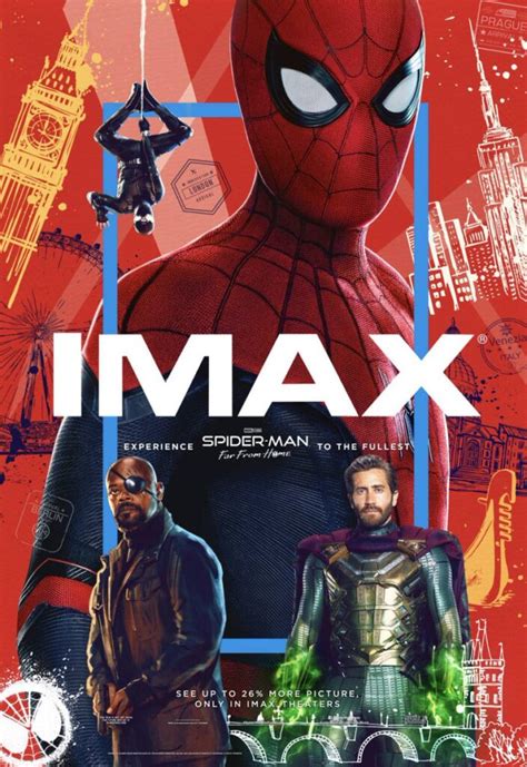 Homem Aranha Longe de Casa ganha novo pôster IMAX Confira