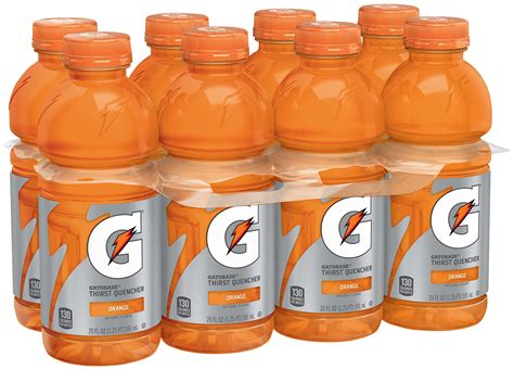 Gatorade Thirst Quencher Orange Fl Oz Bottles Pack Walmart