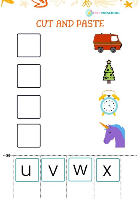 Cut And Paste Free Printable Worksheets Printable Word Searches