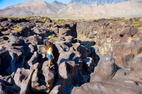 Fossil Falls Along Highway 395 Coso Ca That Adventure Life