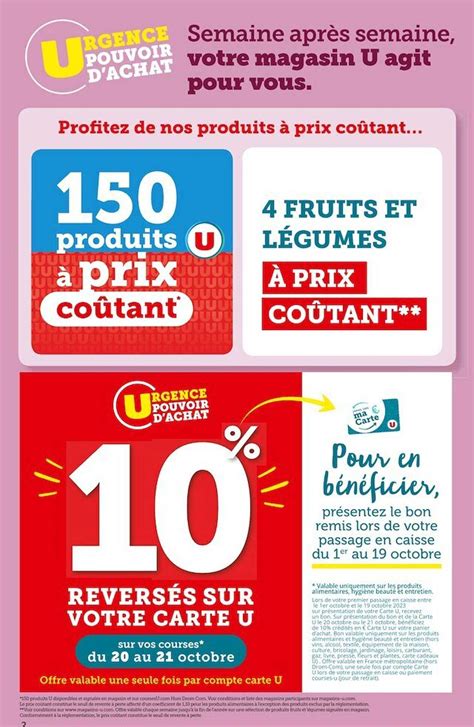 Promo 4 Fruits Et Légumes chez Super U iCatalogue fr