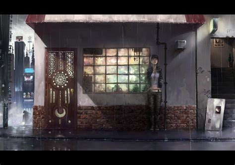 Anime City Rain Wallpapers - Top Free Anime City Rain Backgrounds - WallpaperAccess