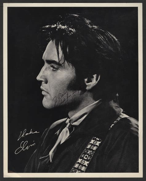 Lot Detail Elvis Presley Signed And Inscribed Las Vegas International