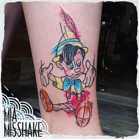 @miamisshake on Instagram: “Pinocchio Done @bloodybyzontattoo ...