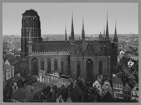 Vintage Historic Bandw Photos Of Danzig Gdańsk West Prussia Germany