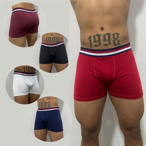 Kit Cuecas Boxer Adulto Masculina Cueca Box Adulto Microfibra