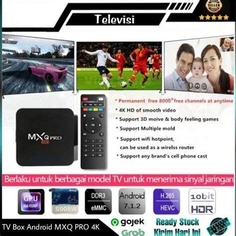 Jual Android Tv Box Mxq Pro K G Smart Tv Digital Wifi Media Player