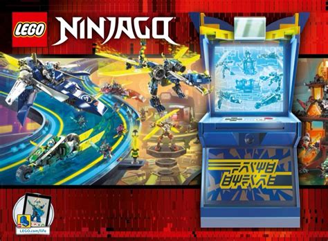 Lego Lloyd Avatar Arcade Pod Instructions Ninjago Arcade Pod