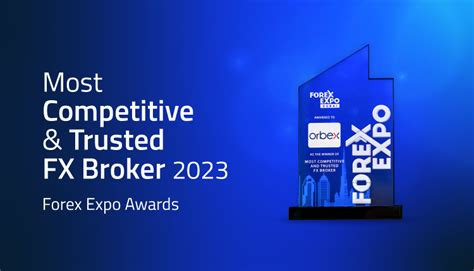 Orbex Receives Most Competitive Trusted Fx Broker Award By