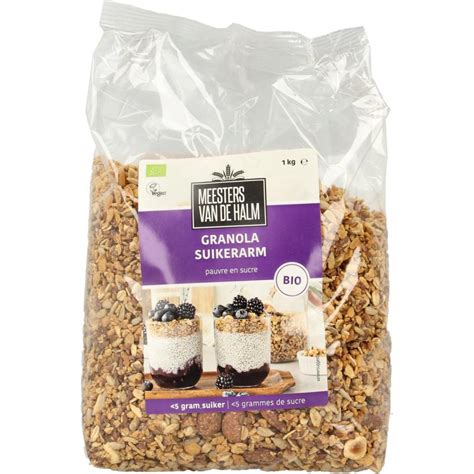 De Halm Granola Suikerarm Bio Trade Med