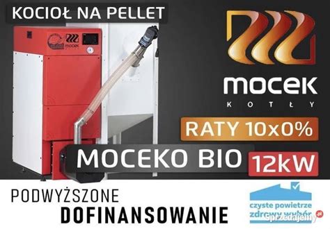 Kotły Mocek kocioł MOCEKO BIO 12kw pellet piec co HIT Lista ZUM dotacja