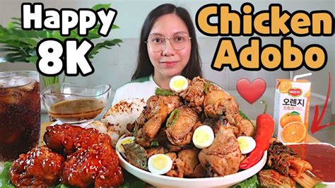 Chicken Adobo Mukbang Mukbang Philippines Chef Obang Shoutout