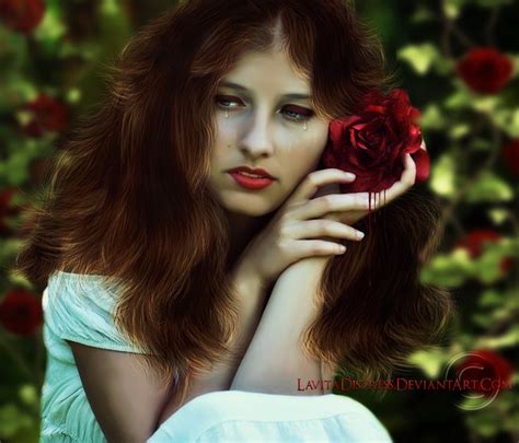 Bleeding Roses By Lavitadistress On Deviantart Bleeding Rose Rose