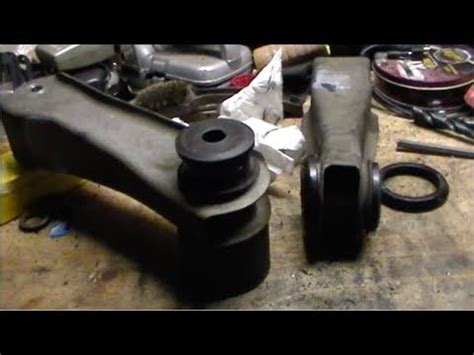 How To Remove Control Arm Bushings Ford