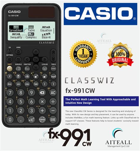 Casio Fx 991cw Non Programmable Scientific Calculator Darazlk