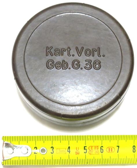 Ersatz Militaria German Wehrmacht Bakelite Pot For Kart Vorl Geb G