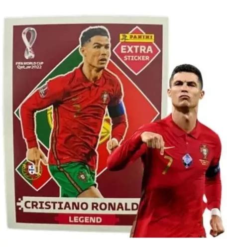 Figurinha Copa Do Mundo 2022 Legend Cristiano Ronaldo Cr7 R 350 em São