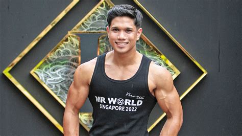 The Fitness Workz Trainer Whos A Mr World Singapore Finalist Frontline