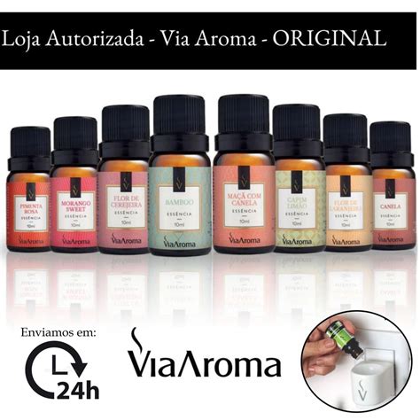 Ess Ncia De Canela Via Aroma Ml Cl Ssica Para Aromatizador E Difusor